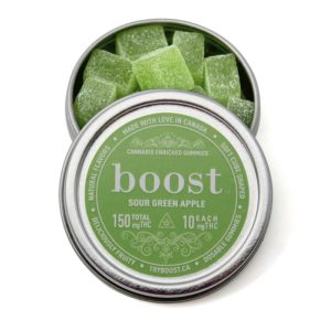 Boost Edibles - THC Sour Green Apple